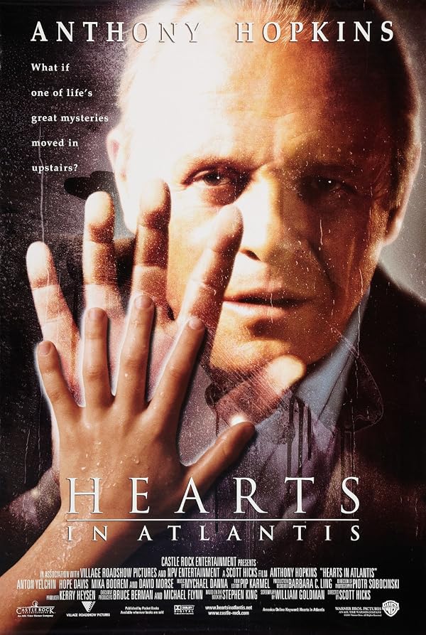 Hearts in Atlantis poster or primary title artwork