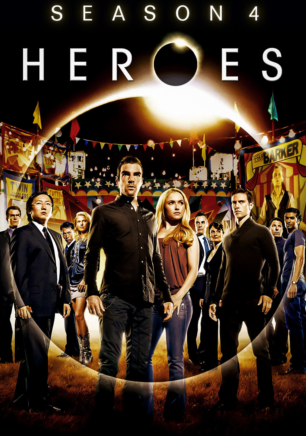 Heroes: Season 4 poster artwork