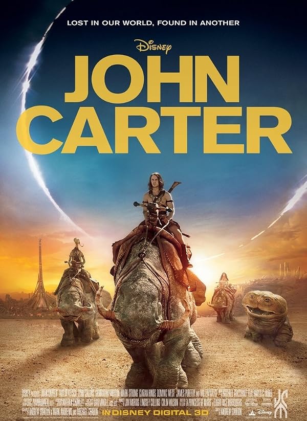 John Carter poster or primary title artwork