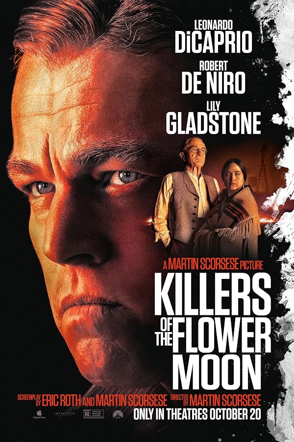 Killers of the Flower Moon poster or primary title artwork