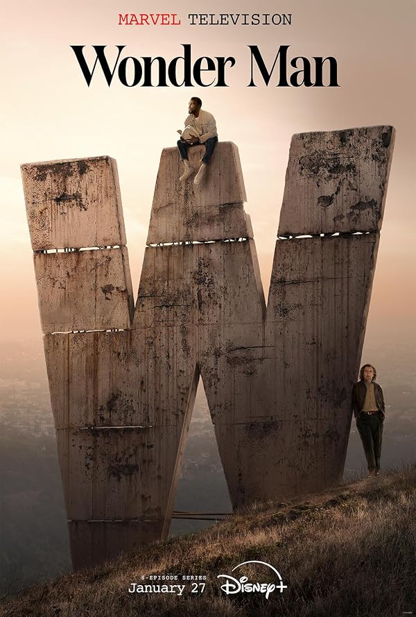 Marvel Television’s Wonder Man poster or primary title artwork