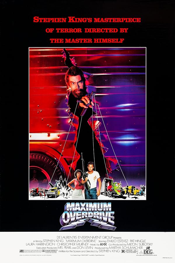 Maximum Overdrive poster or primary title artwork