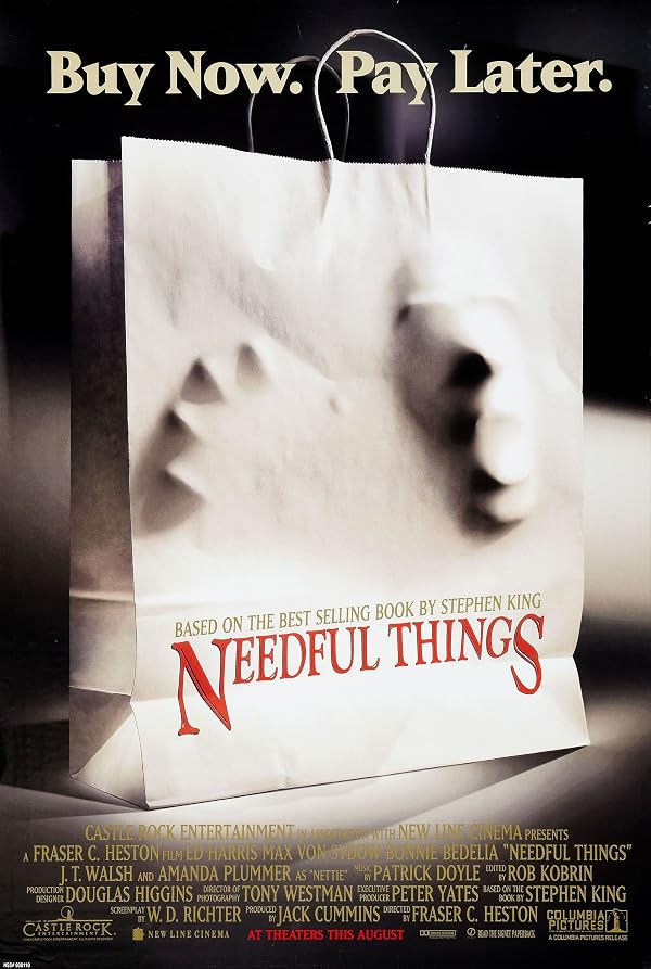 Needful Things poster or primary title artwork
