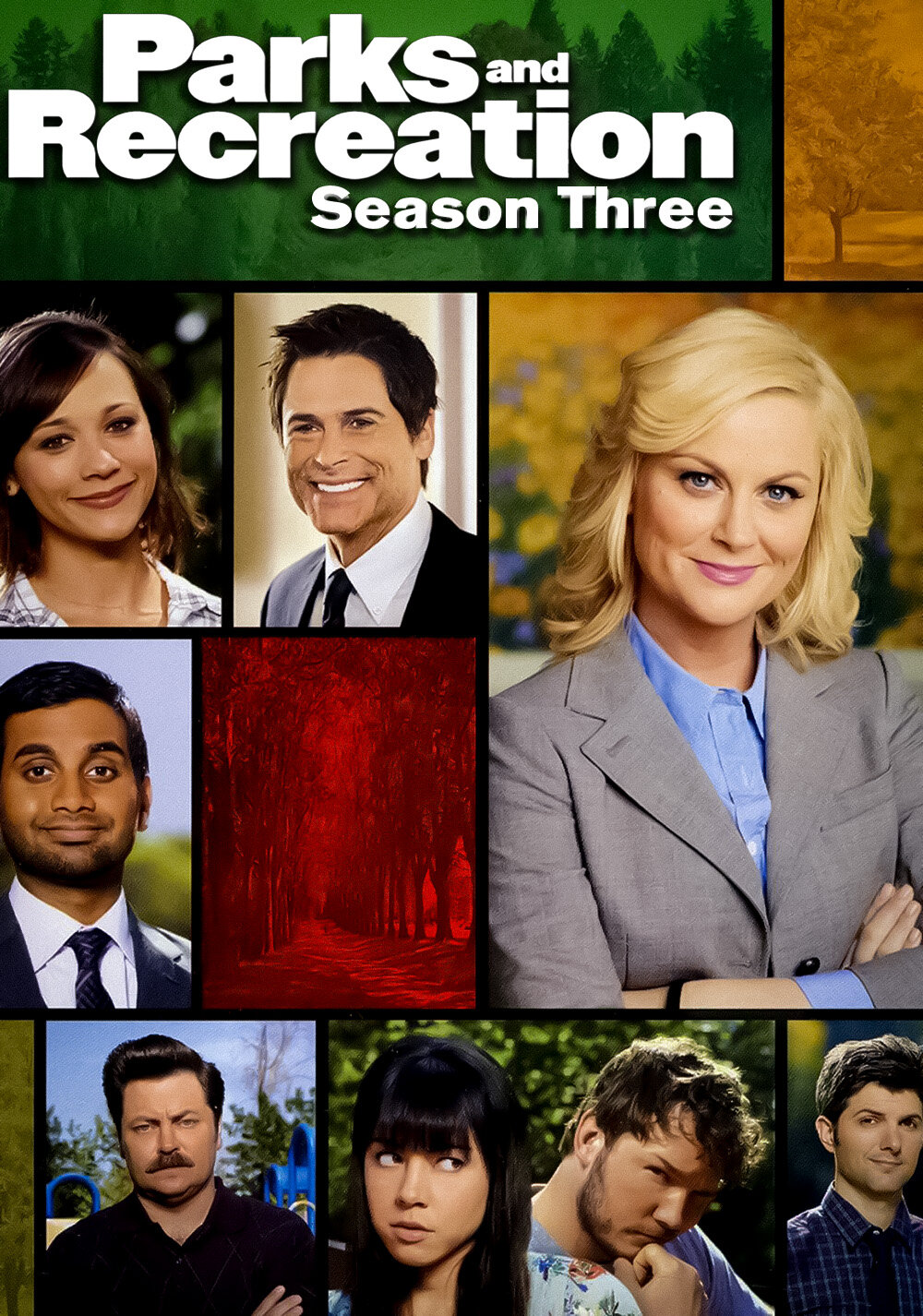 Parks and Recreation Season 3 artwork