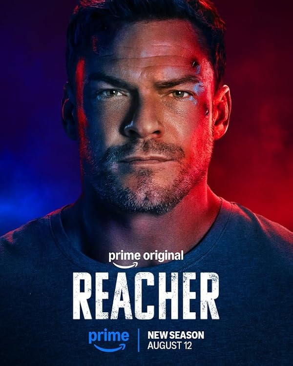 Reacher television series poster or primary title artwork