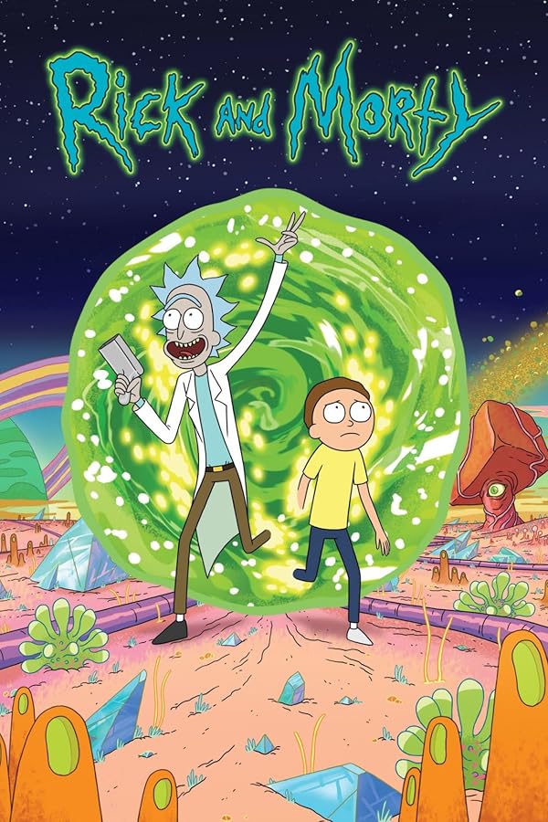 Rick and Morty poster or primary title artwork