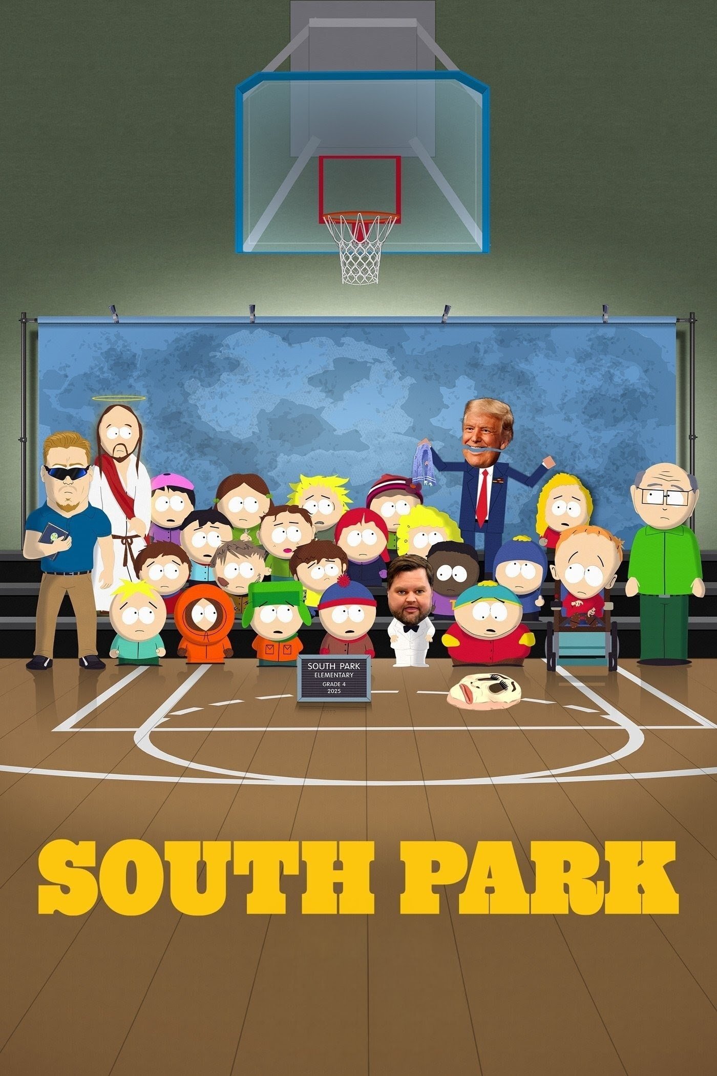 South Park artwork featuring characters from the series