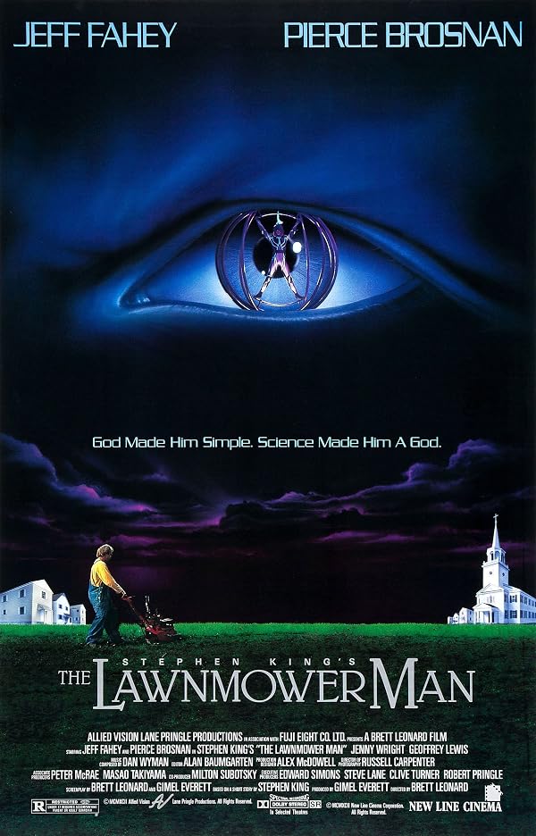 The Lawnmower Man poster or primary title artwork