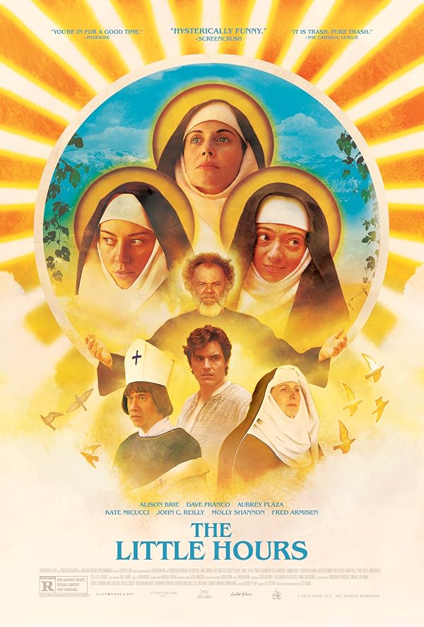 The Little Hours poster or primary title artwork