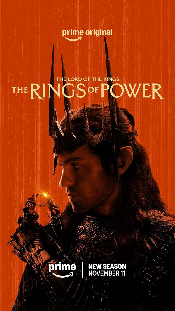 The Lord of The Rings The Rings of Power poster or primary title artwork