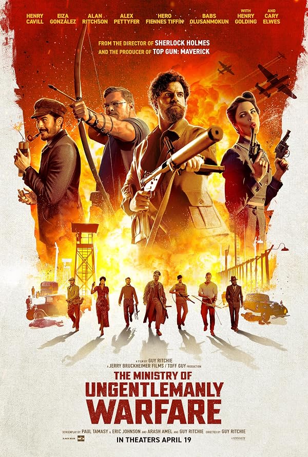 The Ministry Of Ungentlemanly Warfare poster or primary title artwork