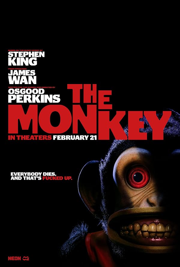 The Monkey poster or primary title artwork