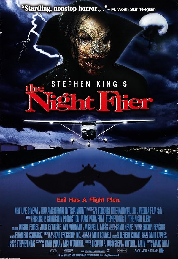 The Night Flier poster or primary title artwork
