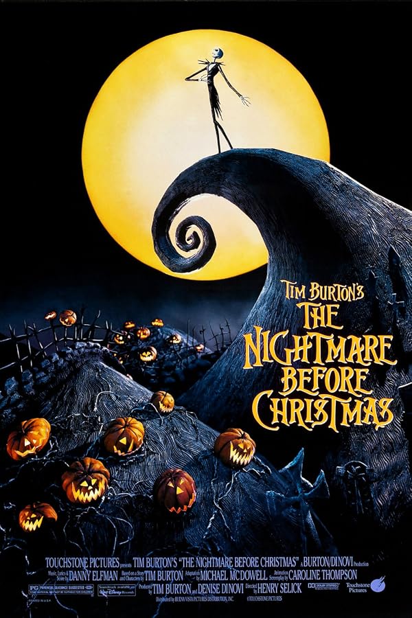 The Nightmare Before Christmas poster or primary title artwork