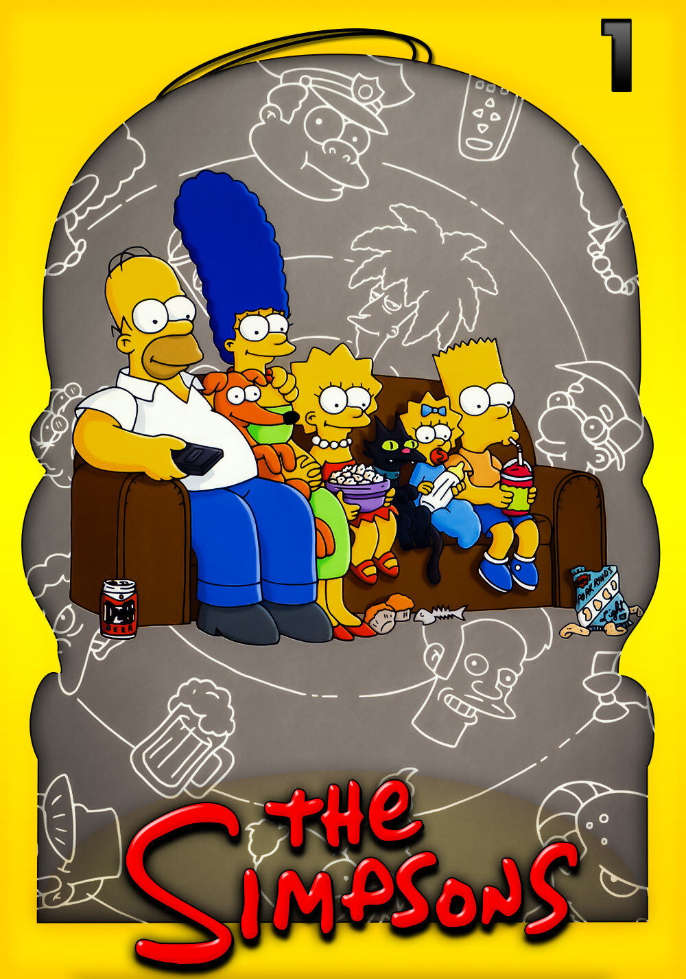 The Simpsons Season 1 artwork