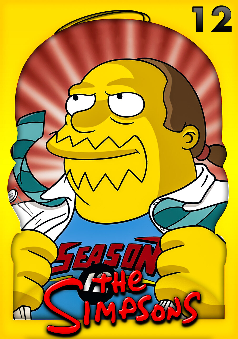 The Simpsons Season 12 artwork