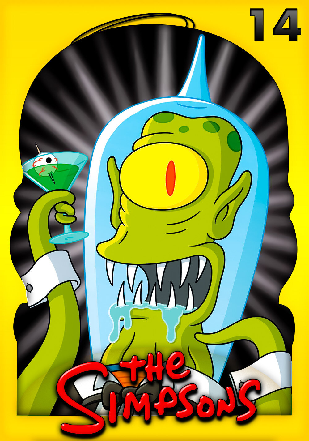 The Simpsons Season 14 artwork
