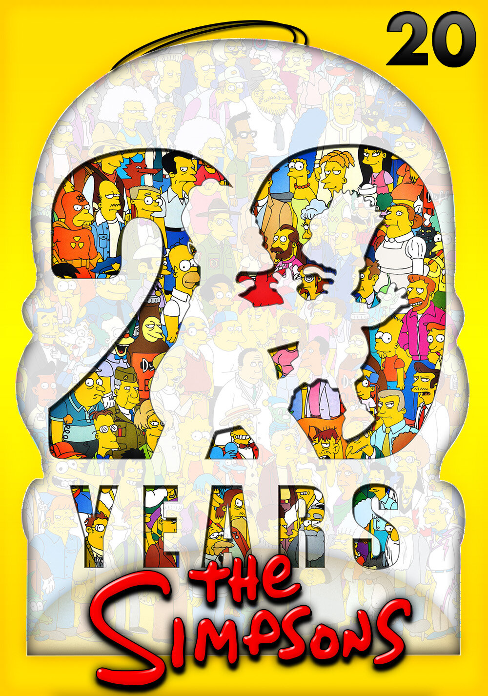The Simpsons Season 20 artwork