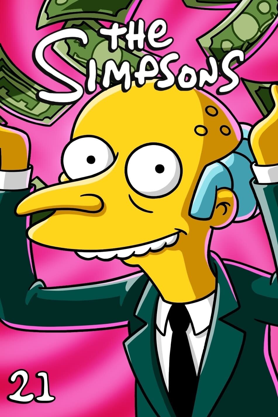 The Simpsons Season 21 artwork