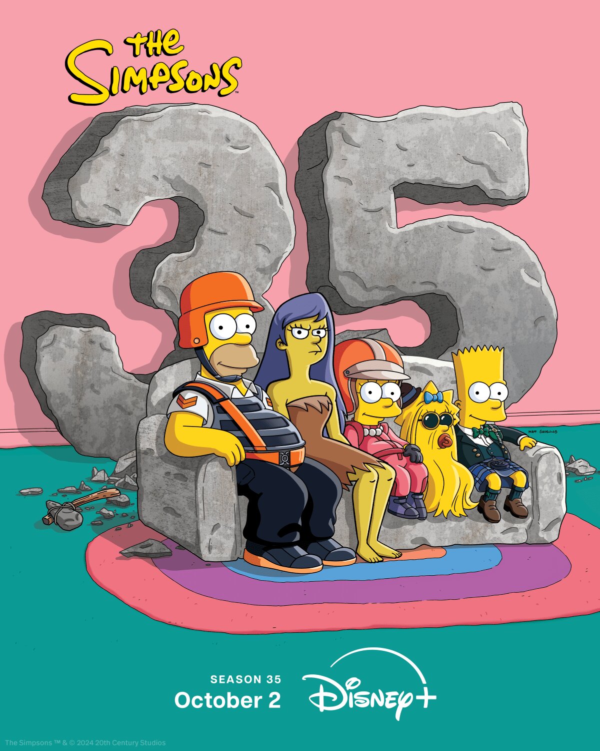 The Simpsons Season 35 artwork