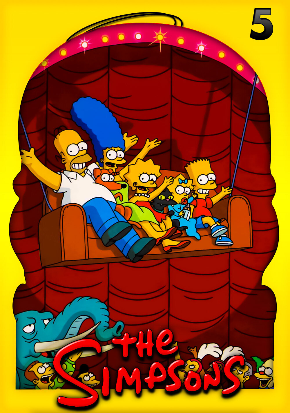 The Simpsons Season 5 artwork