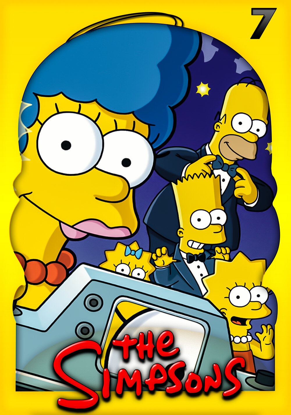 The Simpsons Season 7 artwork