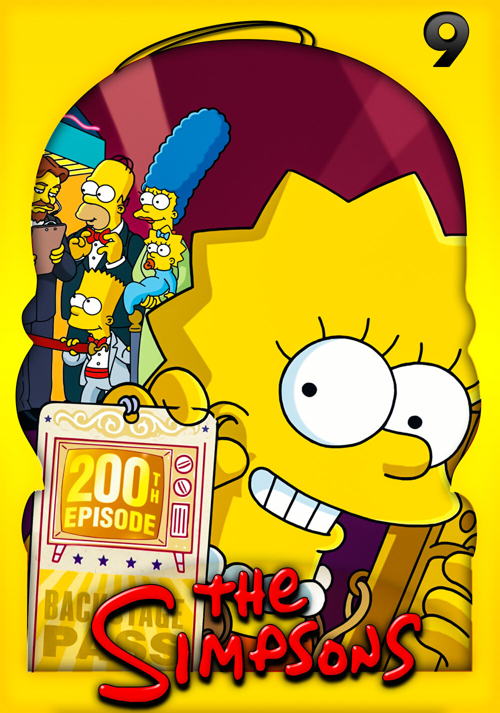 The Simpsons Season 9 artwork