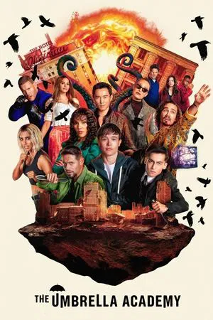 The Umbrella Academy poster or primary title artwork