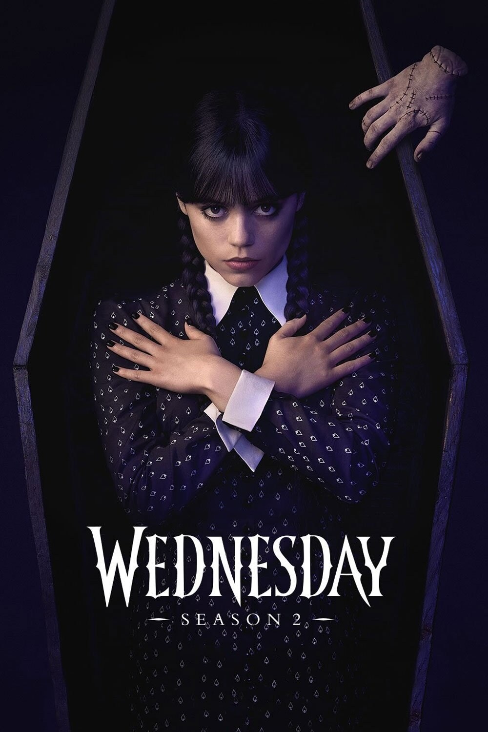 Wednesday television series poster artwork