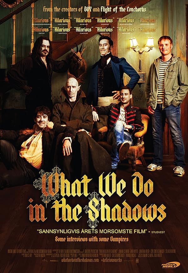 What we do in the Shadows poster or primary title artwork